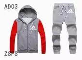 adidas ensemble Trainingsanzug mann coton sport jogging adm344